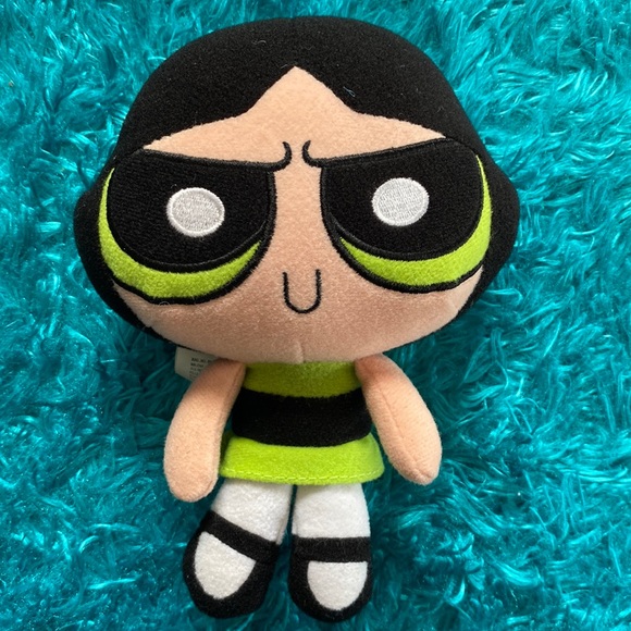Cartoon Network Accessories - The PowerPuff Girls Buttercup retro plush Cartoon Network